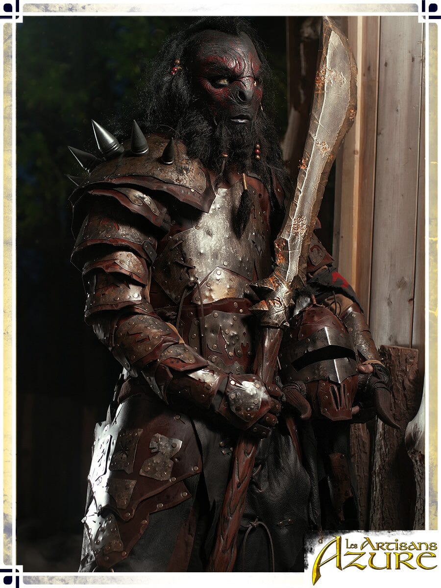 Destroyer Pauldron Extension with rings