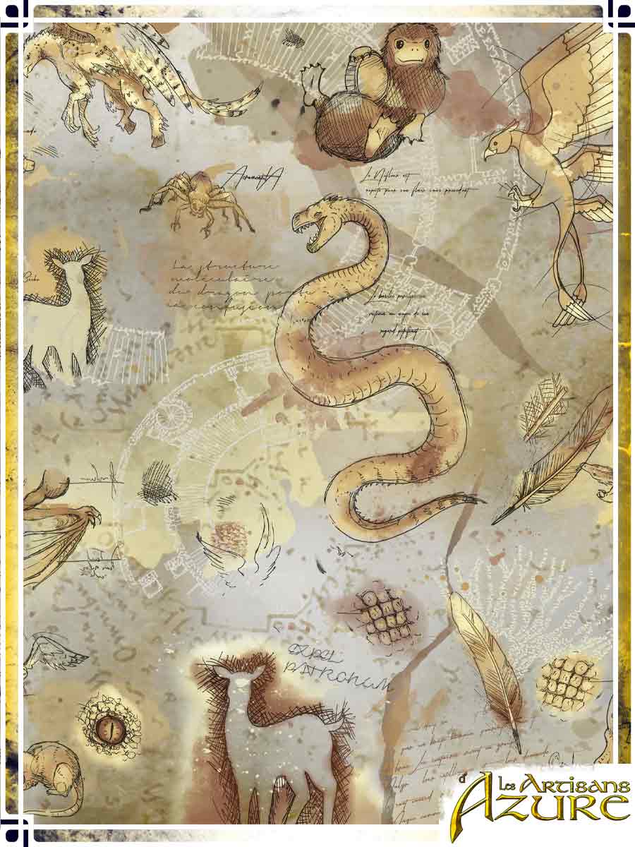 Manuscript Bracelets – Fantastic Bestiary