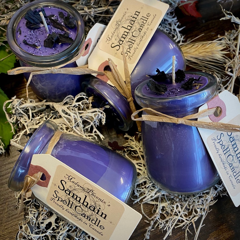 Samhain Mini Spell Candle