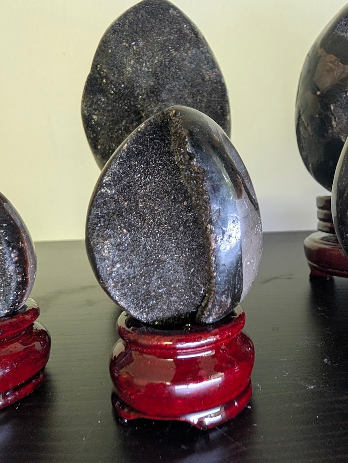 Septarian Dragon Eggs – Sparkling Calcite & Aragonite Geodes