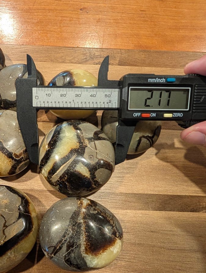 Septarian "Dragon Stone"  Palm Stones – Madagascar