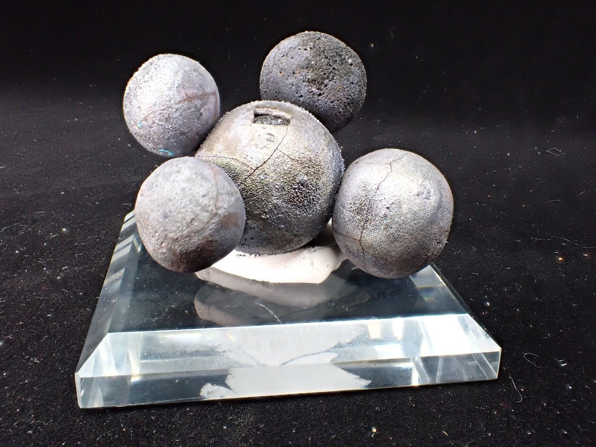 Spherical Chalcopyrite Cluster – 2 x 2 Inches – 50 Grams – Tonglushan Mine, China