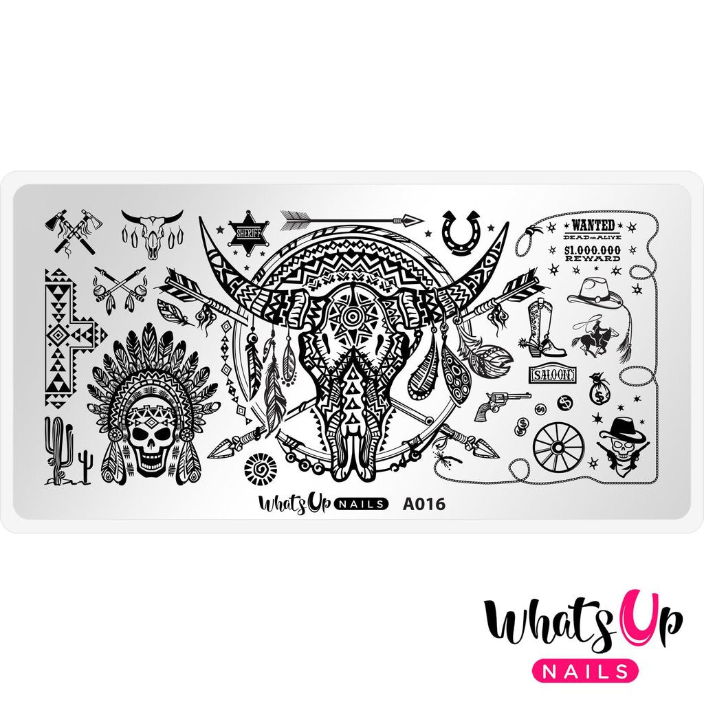 Whats Up - Feelin' Southwestern Stamping Plate