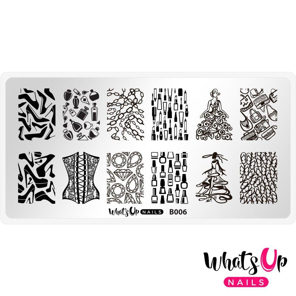 Whats Up  - A La Mode Stamping Plate