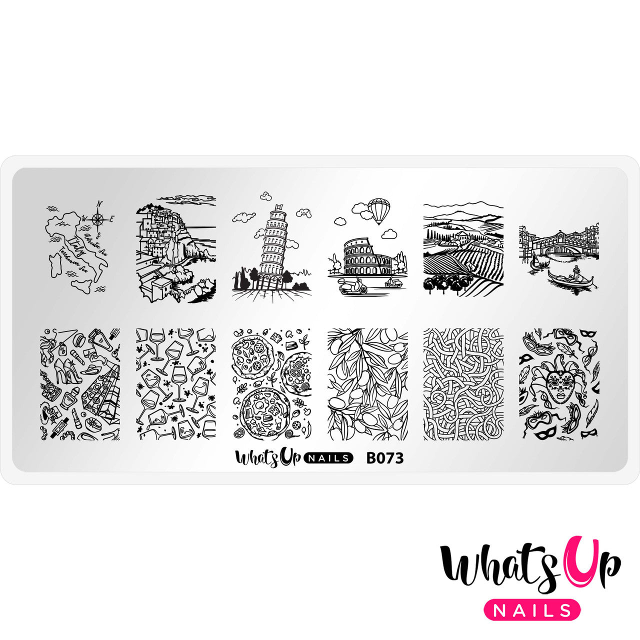 Whats Up - Ciao Italia Stamping Plate