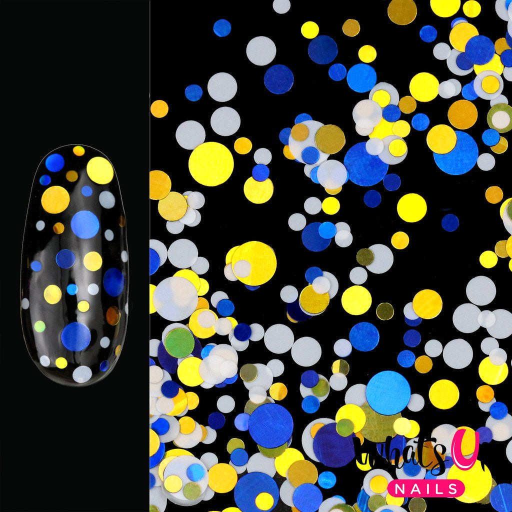 Whats Up Confetti - Sapphire