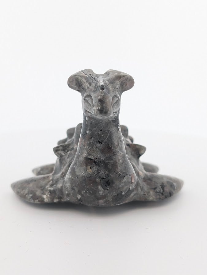 Yooperlite Pokémon‑Inspired Carvings — UV Fluorescent Crystal Figures (2.25–2.75 in, 110–295 g)