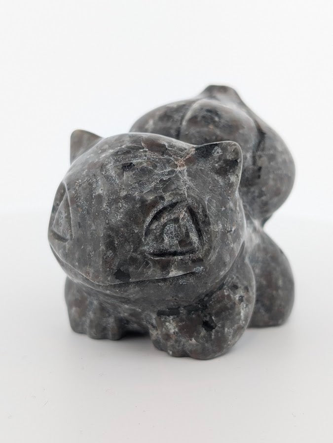 Yooperlite Pokémon‑Inspired Carvings — UV Fluorescent Crystal Figures (2.25–2.75 in, 110–295 g)