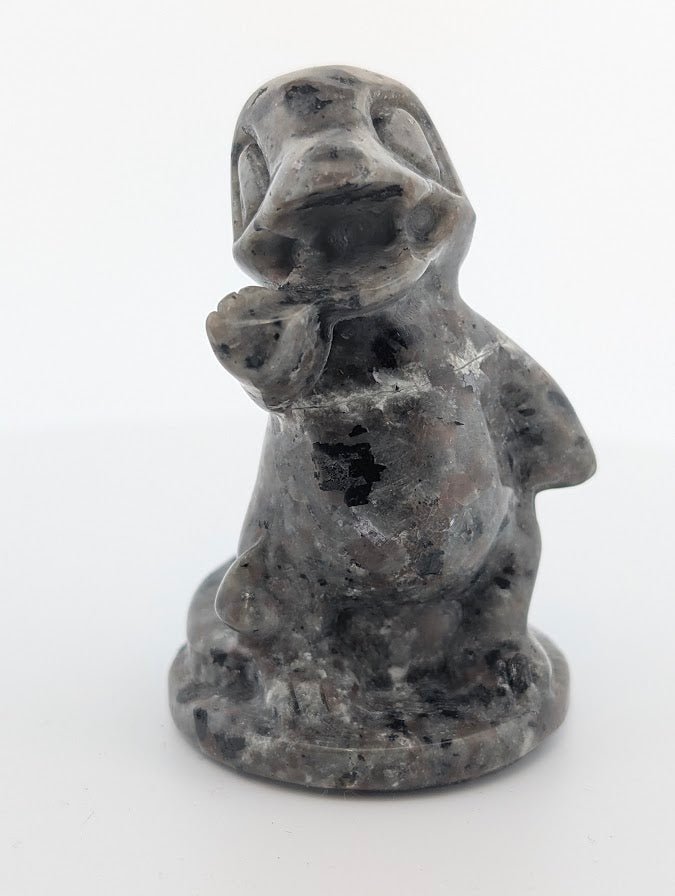 Yooperlite Pokémon‑Inspired Carvings — UV Fluorescent Crystal Figures (2.25–2.75 in, 110–295 g)