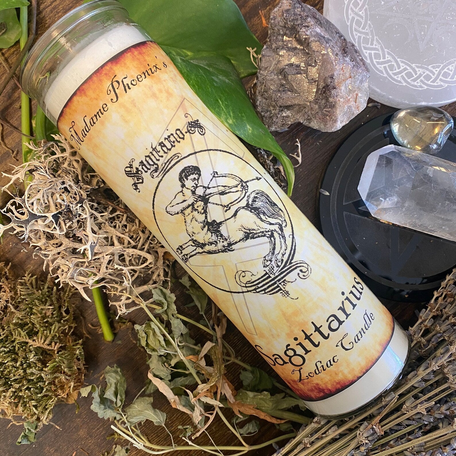 Zodiac Magic Sagittarius Spell Candle